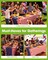 4th of July Table Cloths – 2 Pack USA 250th Anniversary Spandex Fitted Stretch Table Covers, 6ft Rectangle American Flag Tablecloths for Independence Day Party